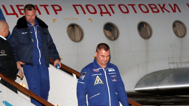 Astronauci, którzy uratowali się z Sojuza, przyjechali do Moskwy