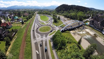 Zakopianką szybciej pod Tatry. Nowy most w Poroninie już otwarty dla kierowców. Wkrótce cały węzeł