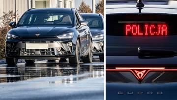 Pięć osób rannych w wypadku w Kaliszu. Policyjna Cupra za 387 tys. zł rozbita