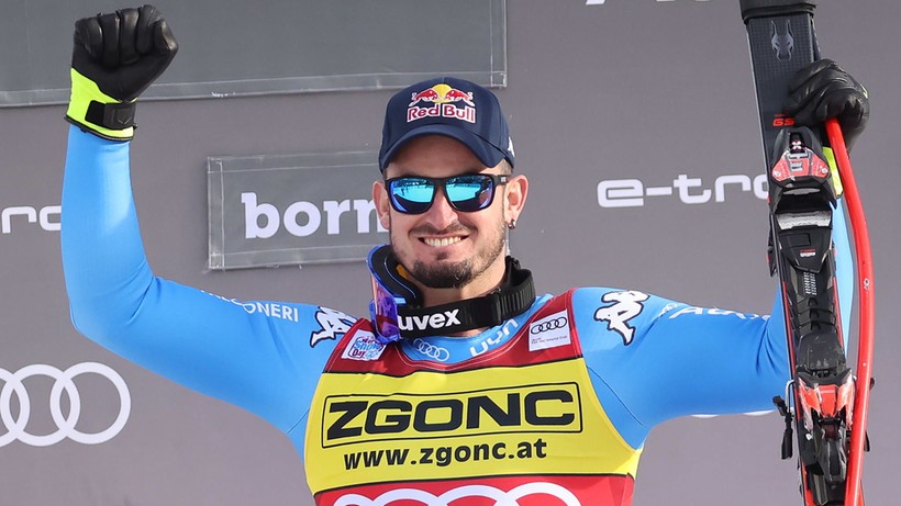Alpejski PŚ: Dominik Paris wygrał zjazd w Bormio