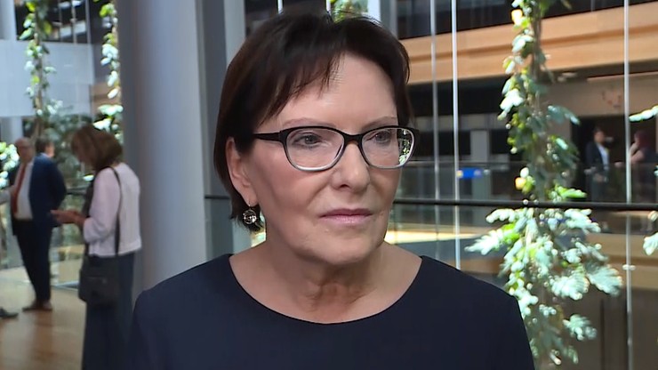 Ewa Kopacz kandydatką na przewodniczącą Parlamentu Europejskiego. "Ma duże poparcie"