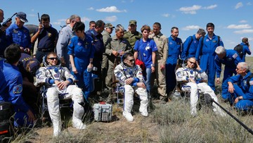 Sojuz z trzema astronautami wylądował. Spędzili w kosmosie pół roku