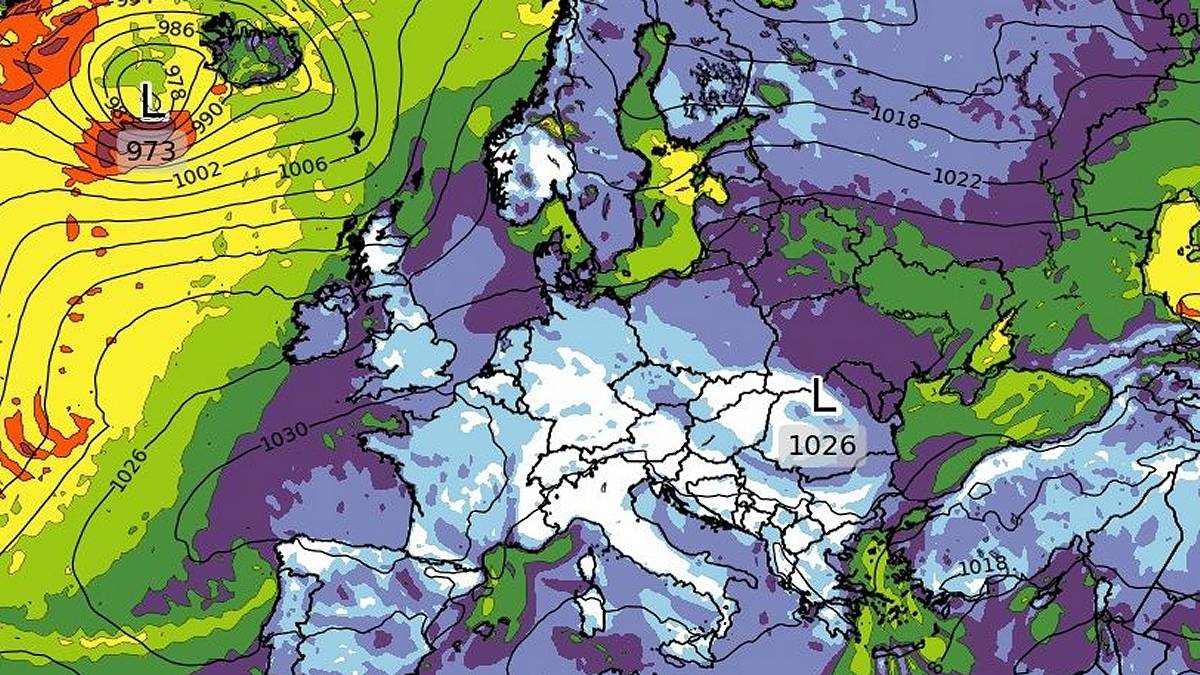 Co nam zgotuje pogoda? Fot. wxcharts.com