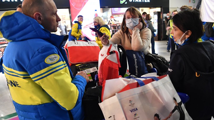 Ukraińscy paraolimpijczycy wylądowali w Warszawie