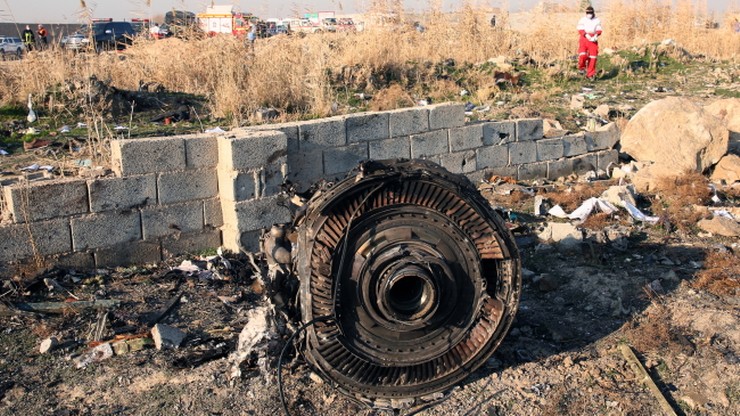 Śledczy będą szukać odłamków rosyjskiej rakiety na miejscu katastrofy ukraińskiego samolotu