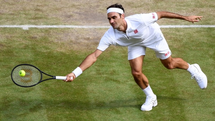 Wimbledon: Setna wygrana Federera, w półfinale zagra z Nadalem