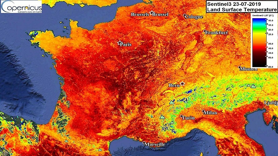 Fot. Twitter / @CopernicusEMS.