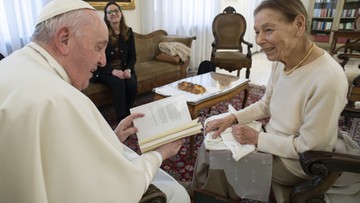 Dzień Pamięci o Ofiarach Holokaustu. Papież Franciszek spotkał się z ocalałą pisarką Edith Bruck