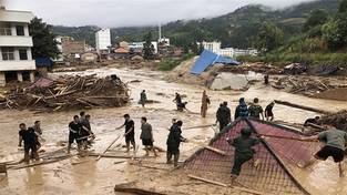 22-04-2024 05:56 127 milionów Chińczyków zagrożonych powodzią stulecia. Ludzie uciekają z domów