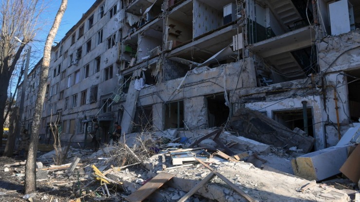 Wojna w Ukrainie. Charków zrujnowany przez Rosjan. Zniszczyli kilkaset budynków