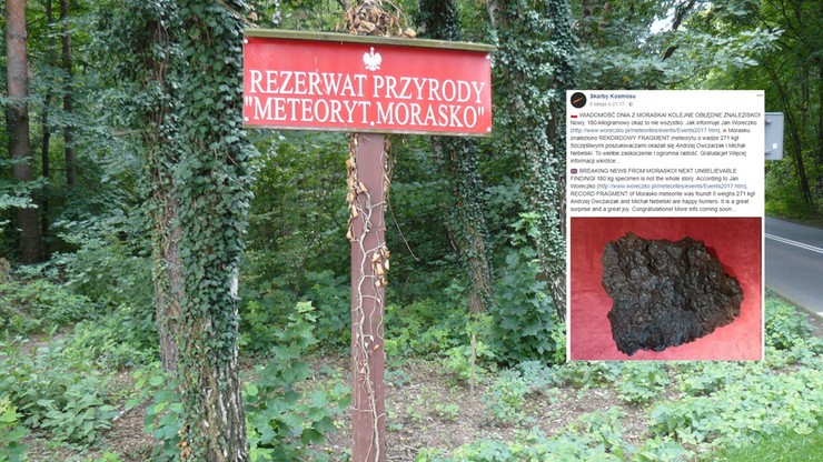 Rekordowy meteoryt odnaleziony w Poznaniu. Waży prawie 300 kg