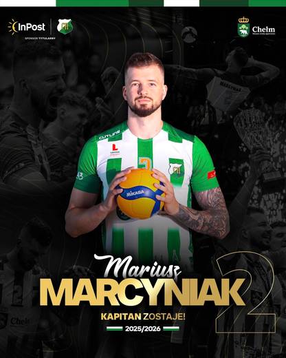 InPost ChKS Chełm - skład na nowy sezon 2025/2026. Siatkarze, trener, transfery