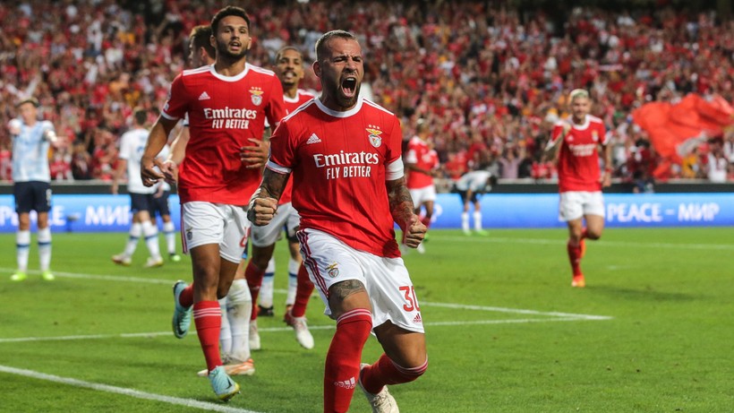 Liga Mistrzów: 5:0 w dwumeczu! Benfica pewnie awansowała do fazy grupowej