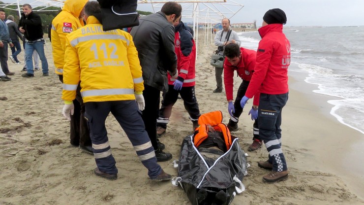 Ciała 21 imigrantów znalezione na egejskim wybrzeżu