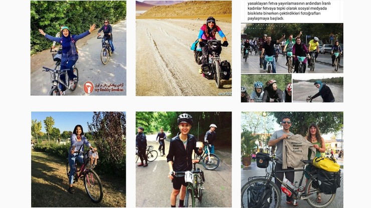 Iran zakazuje kobietom jeździć na rowerach. Zobacz, jak zareagowały Iranki