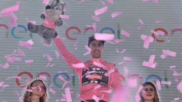 Giro d'Italia: Dumoulin wygrał czasówkę, dobra jazda polskiego debiutanta