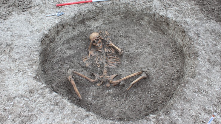 26 ludzkich szkieletów, część z nich złożona w ofierze. "Makabryczne odkrycie" na terenie budowy