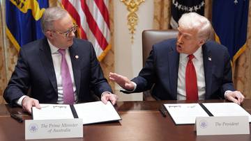 2026-03-09 Donald Trump apeluje do premiera Australii. "Straszliwy błąd"