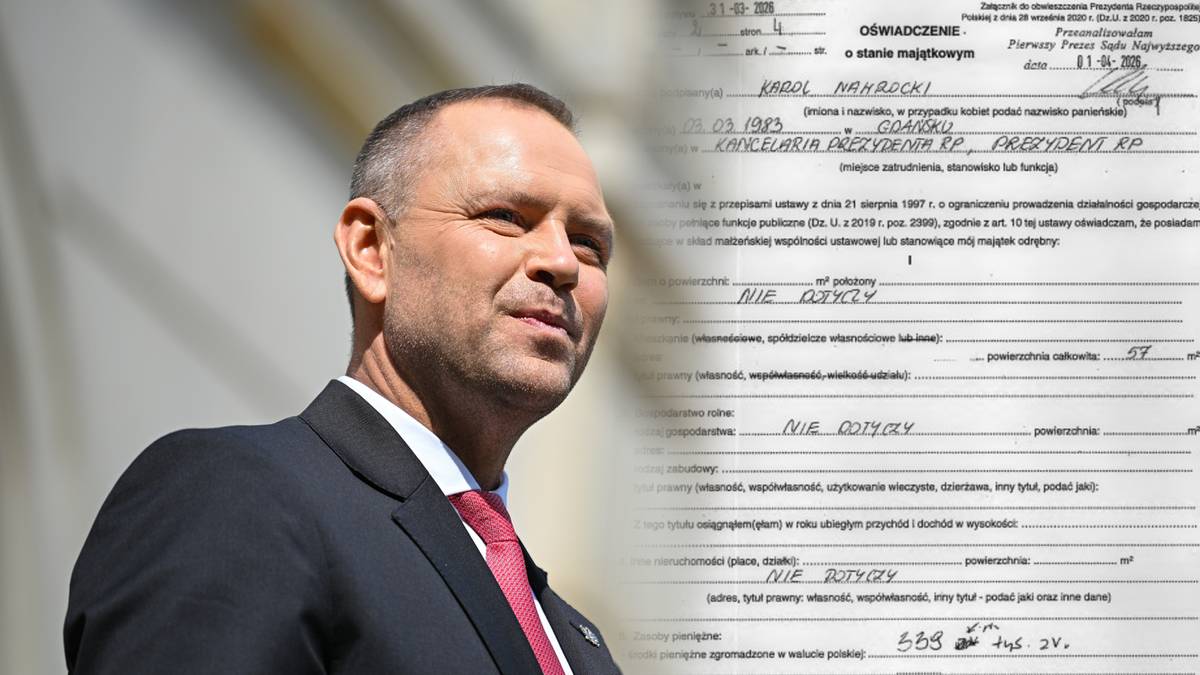 SN opublikował oświadczenie majątkowe Nawrockiego. Wzrost oszczędności prezydenta