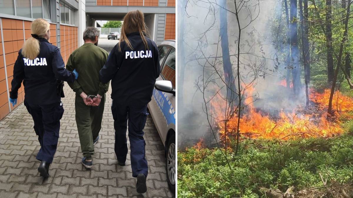 Chciał zostać strażakiem. Teraz odpowie za serię podpaleń