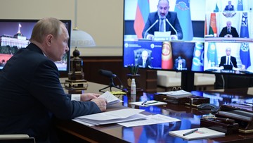 Putin o zamieszkach w Kazachstanie: nie pozwolimy na "kolorowe rewolucje"