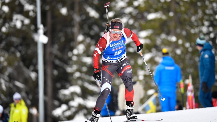 ME w biathlonie: Reprezentantka Łotwy najlepsza, 15. miejsce Magdaleny Gwizdoń w sprincie