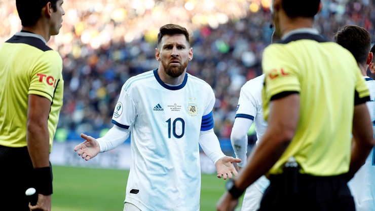 Messi surowo ukarany przez CONMEBOL