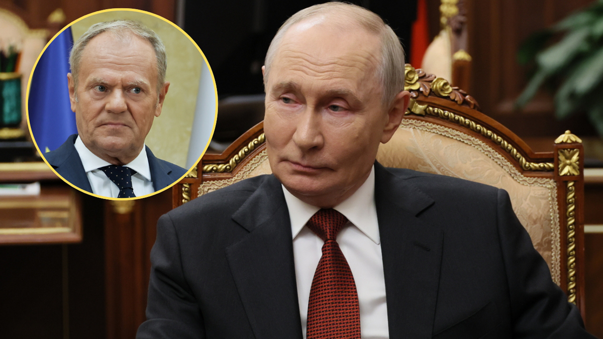 "Znam go od dawna, jasne motywy". Putin reaguje na słowa Tuska