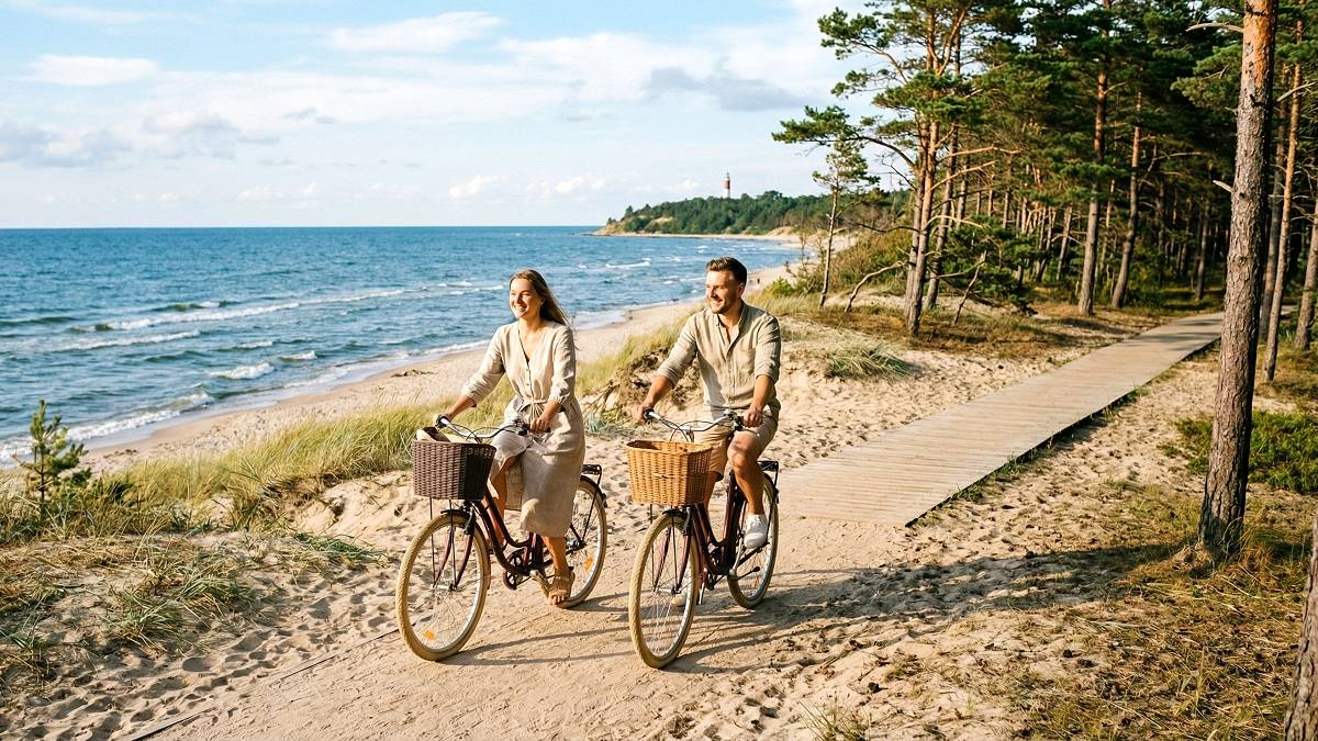 Rowerowa wycieczka nad Bałtykiem. Fot. Pixabay.