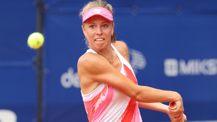 WTA w Courmayeur: Magdalena Fręch wyeliminowana w drugiej rundzie