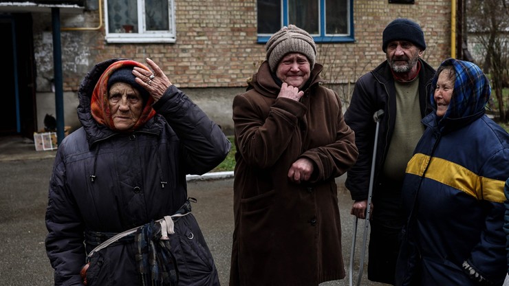 Wojna w Ukrainie. Nowa Srebrenica. Politycy i urzędnicy potępiają mordy na ukraińskiej ludności