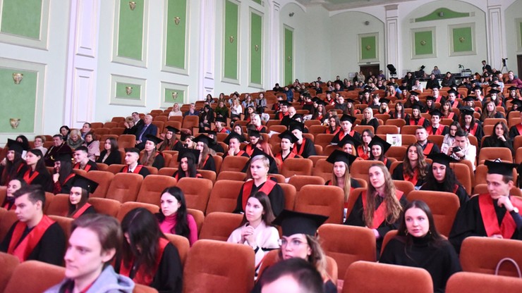 Ukraina. Wykładowczyni w języku rosyjskim krytykowała studentów za to, że nie walczą