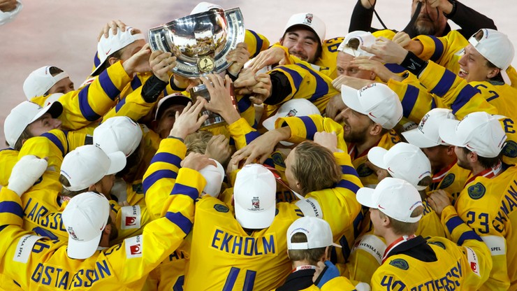 MŚ w hokeju: Szwecja mistrzem globu! Wygrała ze Szwajcarią w karnych