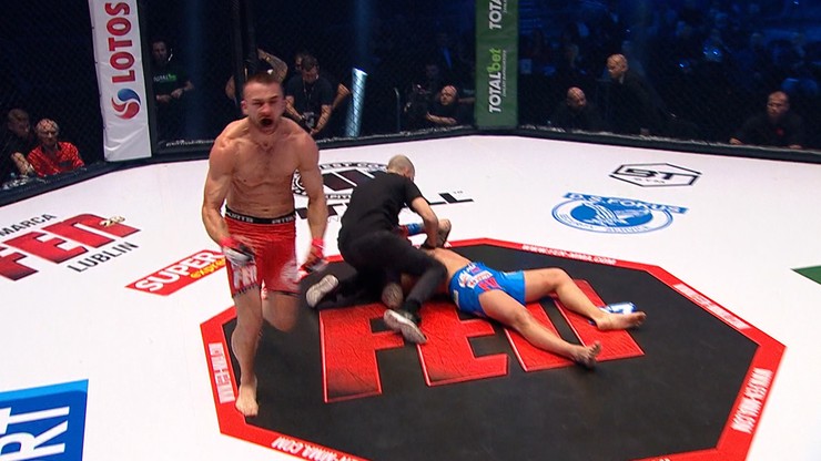 FEN 27: Efektowny nokaut Jędraszczyka! "KOzak" (WIDEO)