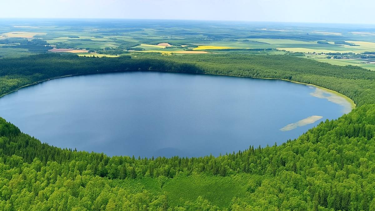 Jezioro Świteź na Białorusi. Fot. Pixabay.