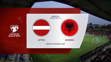 Łotwa - Albania. Skrót meczu