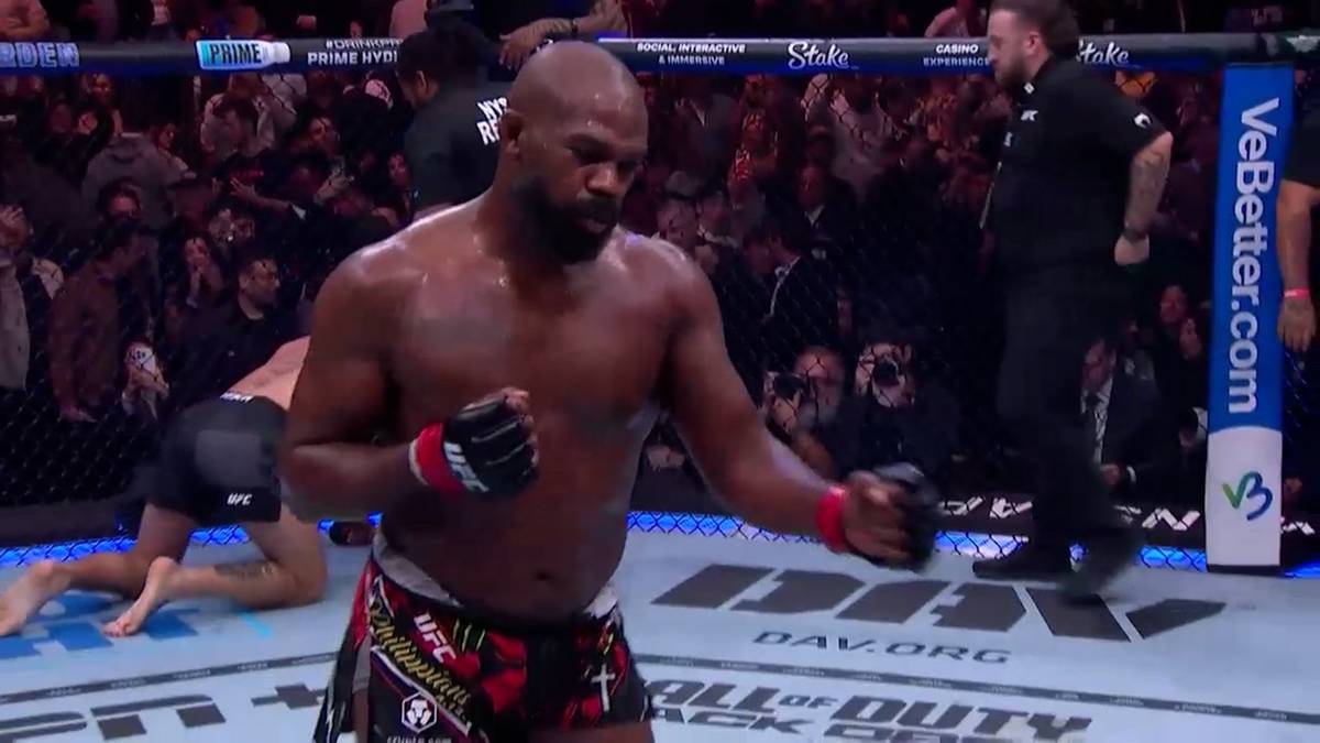 UFC 309: Jones - Miocic. Tybura - Diniz. Wyniki i skróty walk (WIDEO)