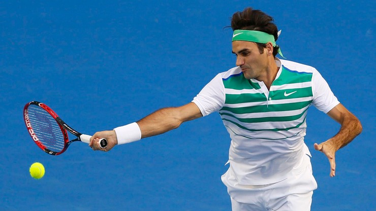 Australian Open: Roger Federer w drugiej rundzie