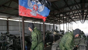Ukraina: separatyści wycofują czołgi z obwodu donieckiego