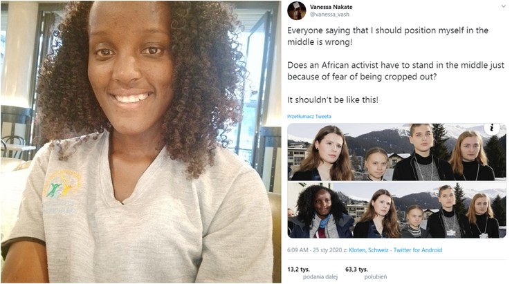 Ugandyjska aktywistka wycięta ze zdjęcia z białymi koleżankami. Agencja przeprasza, choć nie wprost