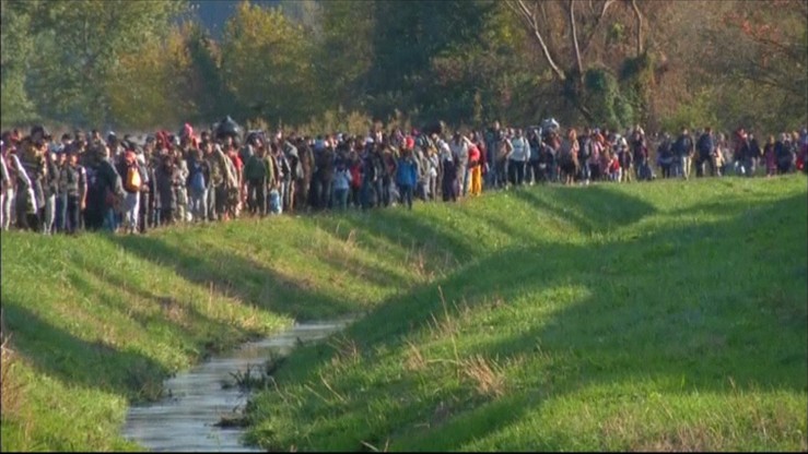 Słowenia chce wsparcia policyjnego UE na granicy z Chorwacją