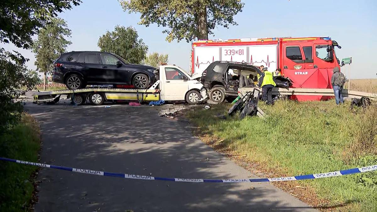 Tragiczny wypadek na Dolnym Śląsku. Nie żyje policjant CBŚP