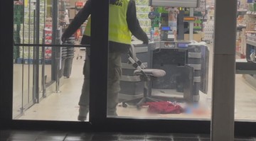 Policja złapała nożownika, który napadł na sklep w Markach