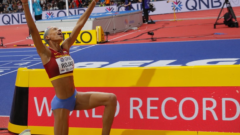 HMŚ Belgrad 2022: Yulimar Rojas poprawiła rekord świata w trójskoku
