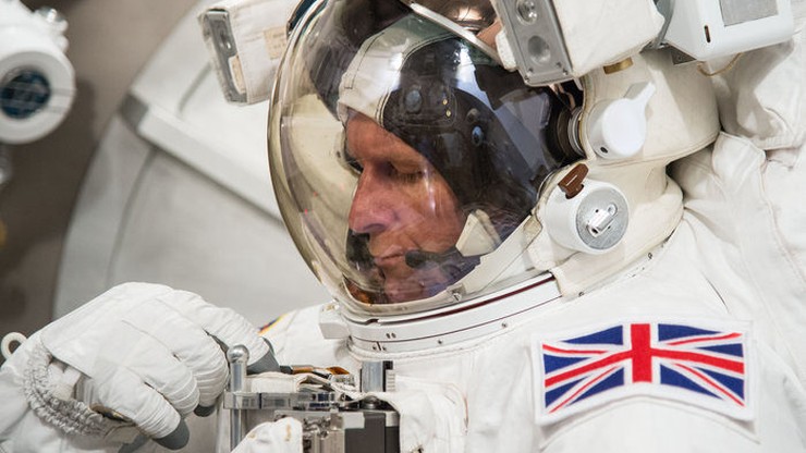 Brytyjski astronauta obejrzy transmisję meczu rugby w kosmosie