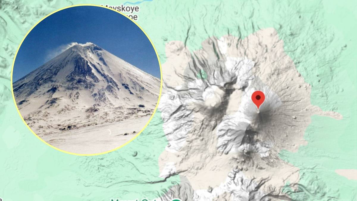 Wybuch wulkanu Kluczewski na Kamczatce. Erupcja kilka godzin potrzęsieniu ziemi