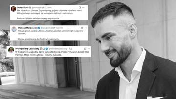 "Zostawił po sobie tyle dobra". Politycy żegnają Łukasza Litewkę