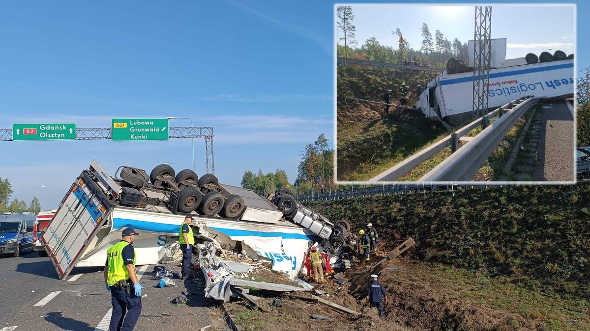 Tragedia na S7. Nie żyją trzy osoby