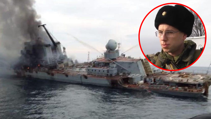 Zatopienie krążownika "Moskwa". Na pokładzie zginął syn dowódcy dywizji Floty Czarnomorskiej
