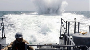 Incydent na Morzu Żółtym. Strzały ostrzegawcze w kierunku okrętu Korei Północnej